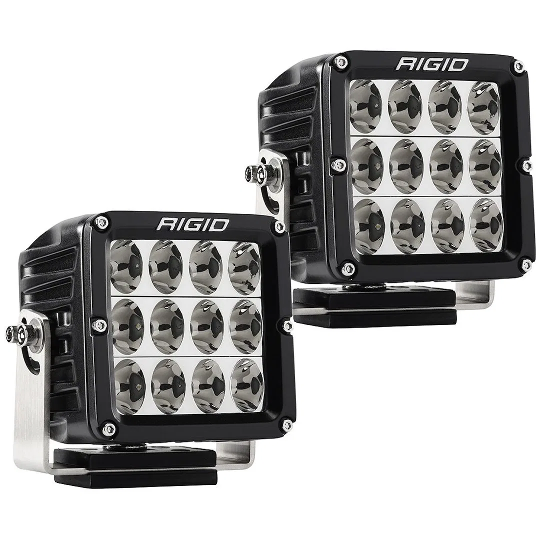 322613 – RIGID IND Driving/ Fog Light, LED Bulb 12 LED Bulbs 4 Inch Square 89 Watt Bulbs Amp Draw 6.36 AMP Driving Be...